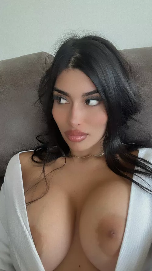 Say one word about my boobs