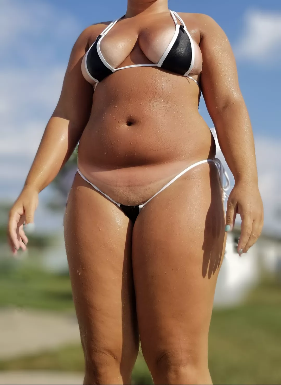 This was before our privacy fence, think our neighbors were upset?