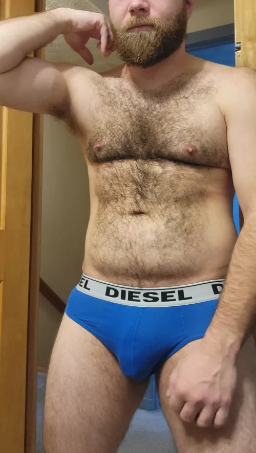 Those brief can barely contain me when soft