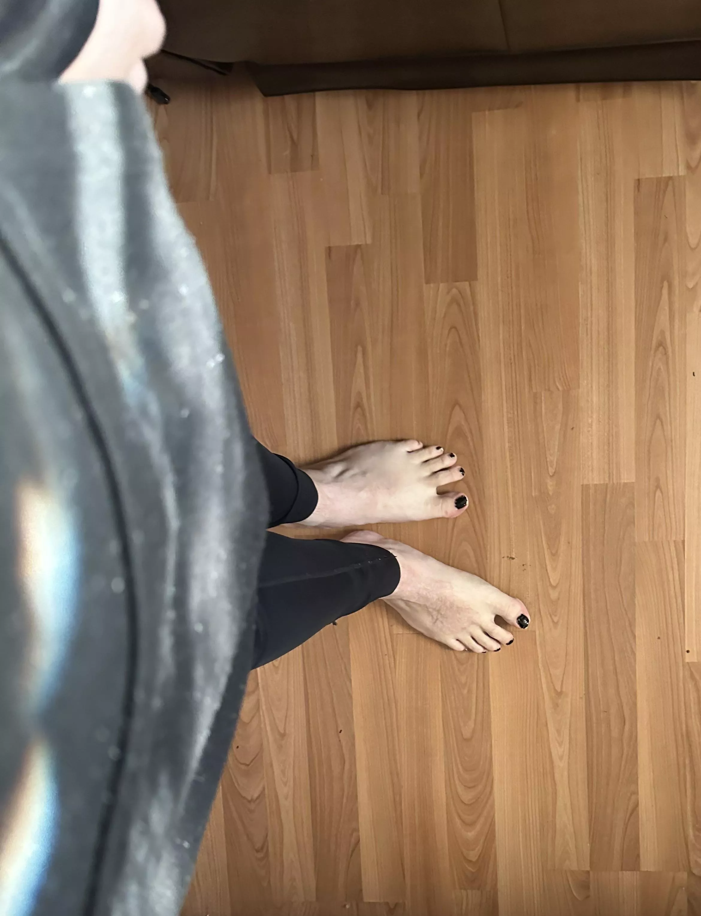 We don’t wear socks in this house