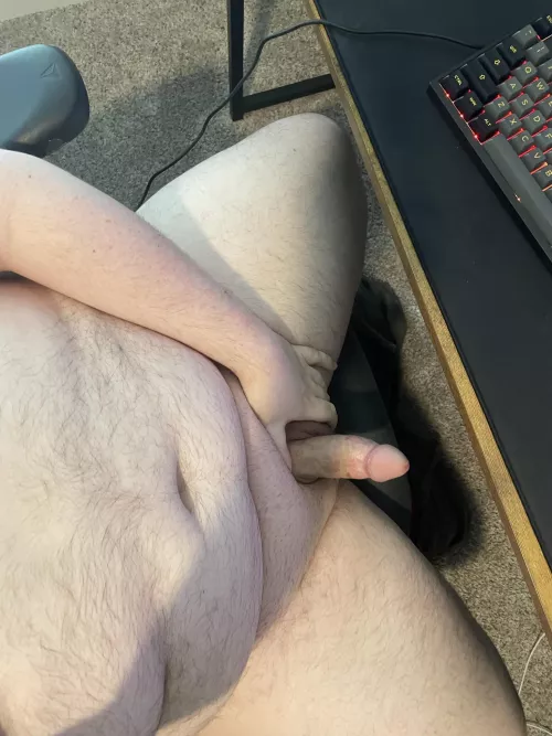 When you're gaming and just get so turned on