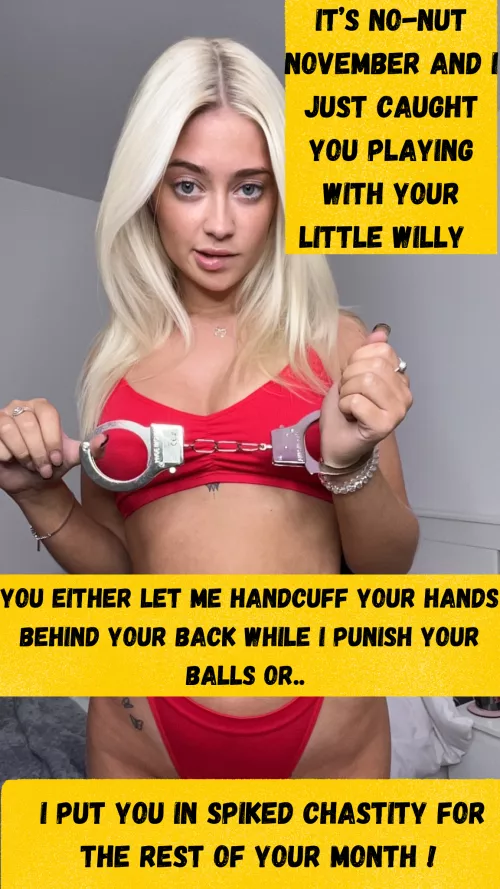 Your choice beta boy! F19