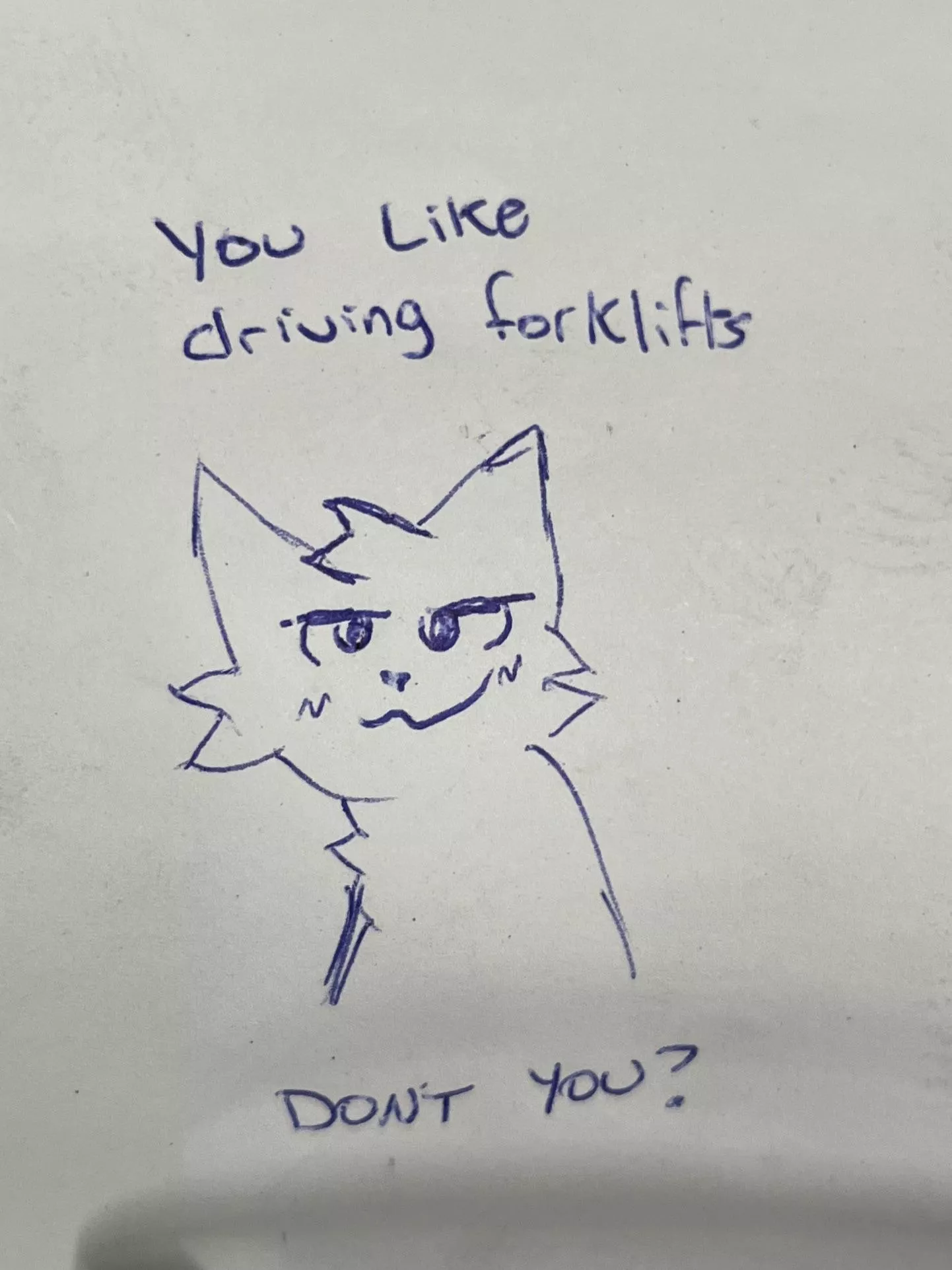 admit it. you’re forklift certified