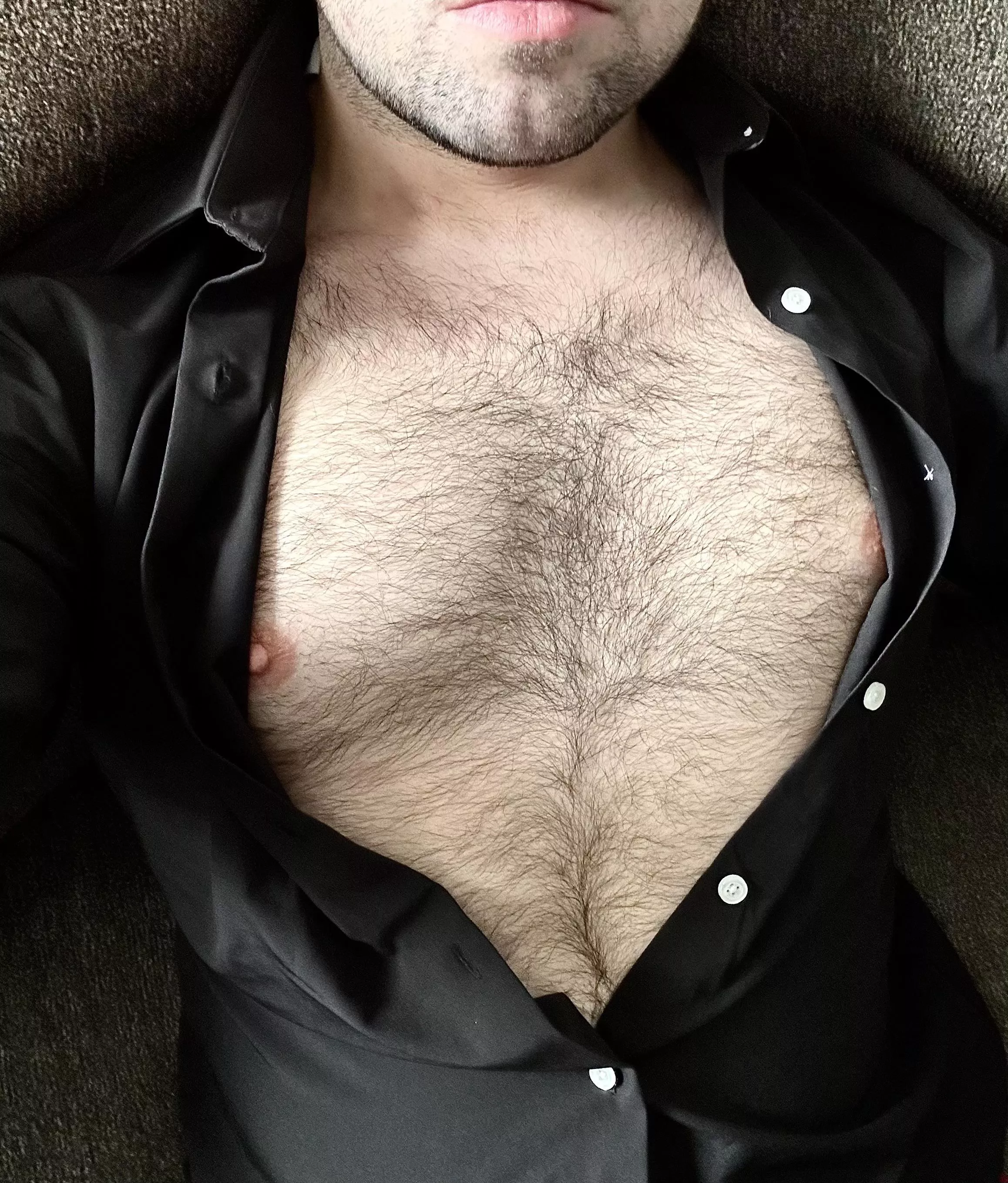 Almost naked, come finish the job 😏