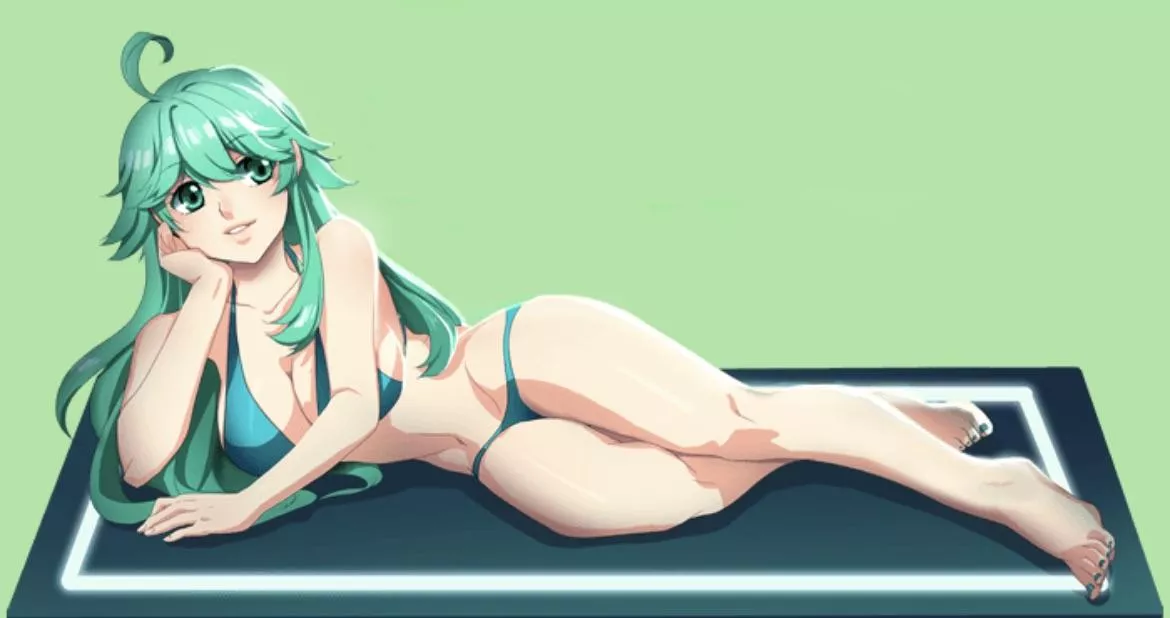 anyone know who the character on the rule34 site is?