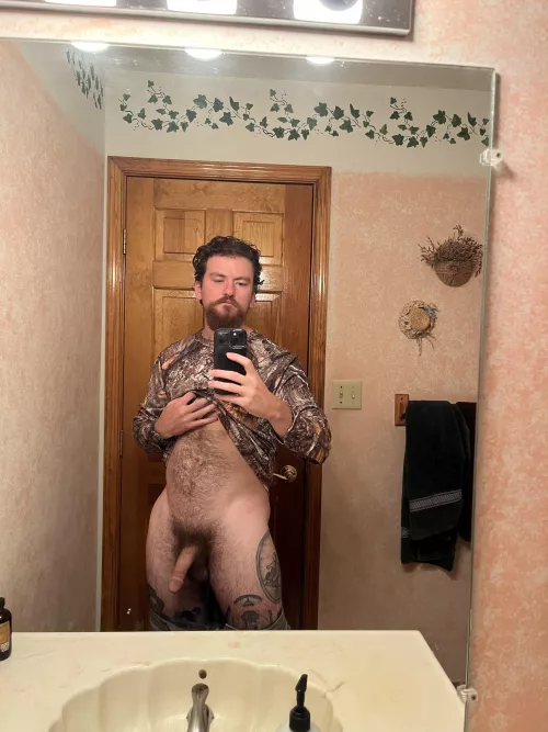 Before I go into the woods 😁