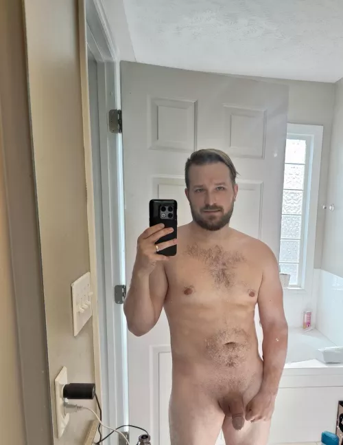 Before the shower this morning