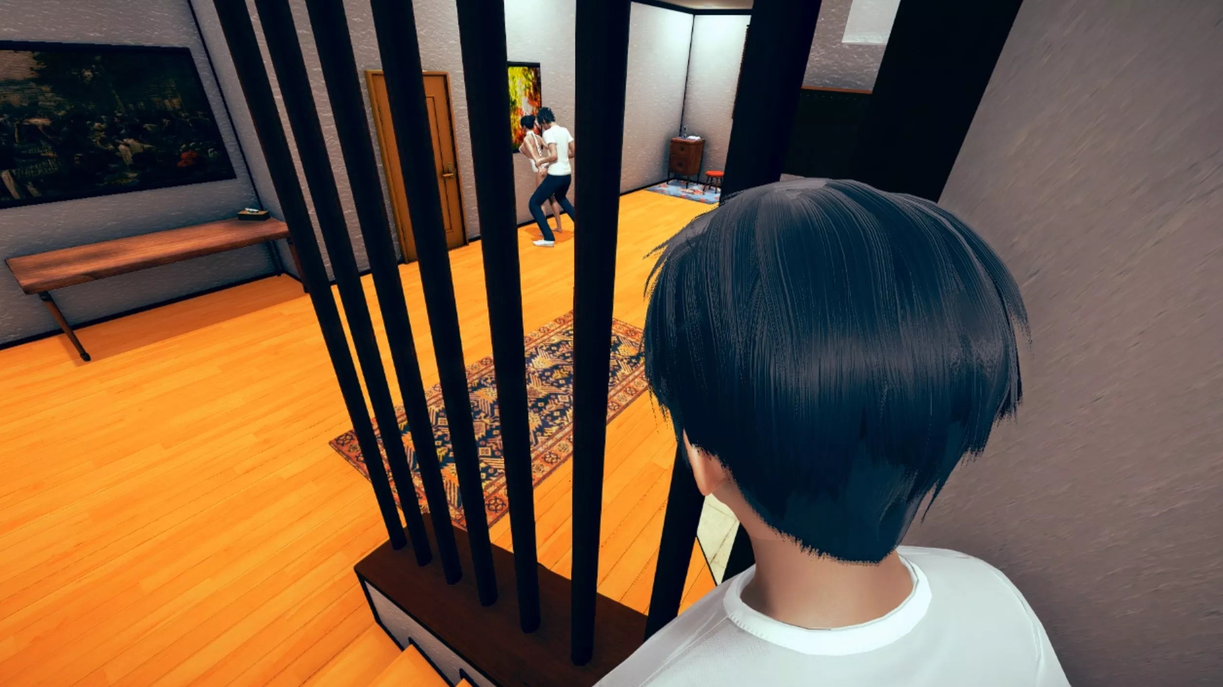 Being the third wheel at home. [FM] (DevotedWife) [Video Game] [LoveStoryGames]