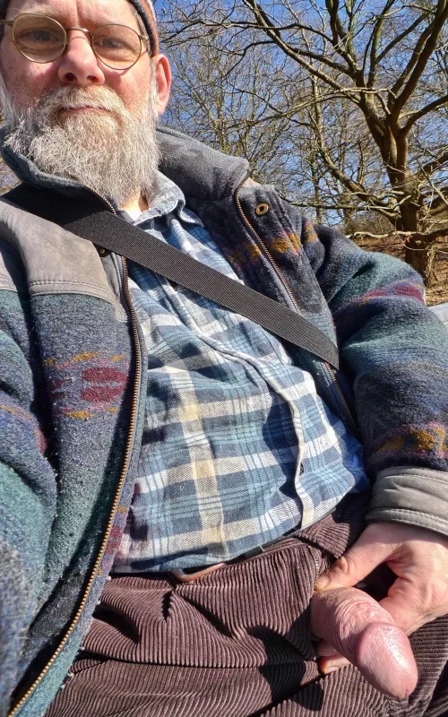 erection on a public bench