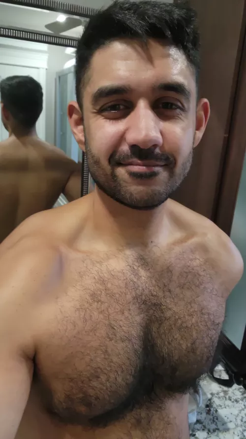 Getting ready for work ;)