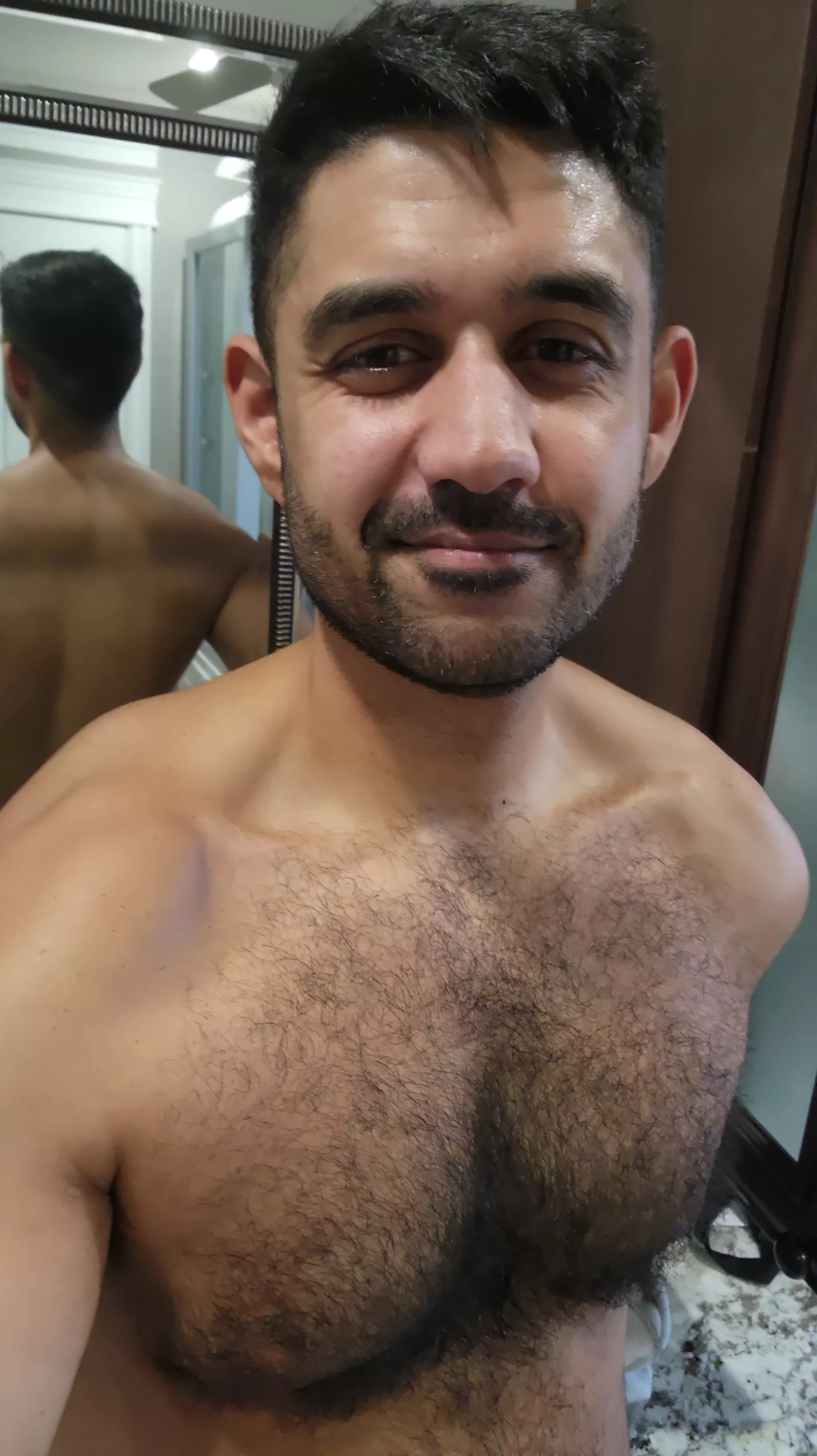 Getting ready for work ;)