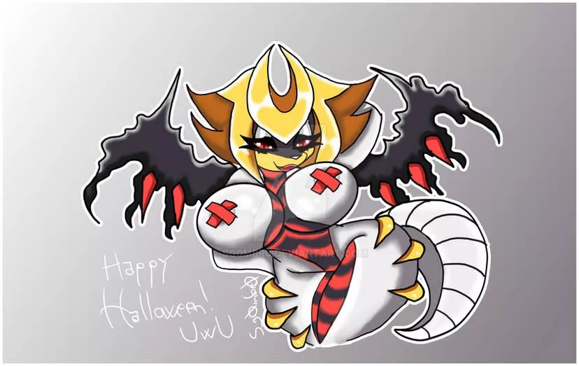 Giratina anthro by me ^w^! (Sg0mbr0)