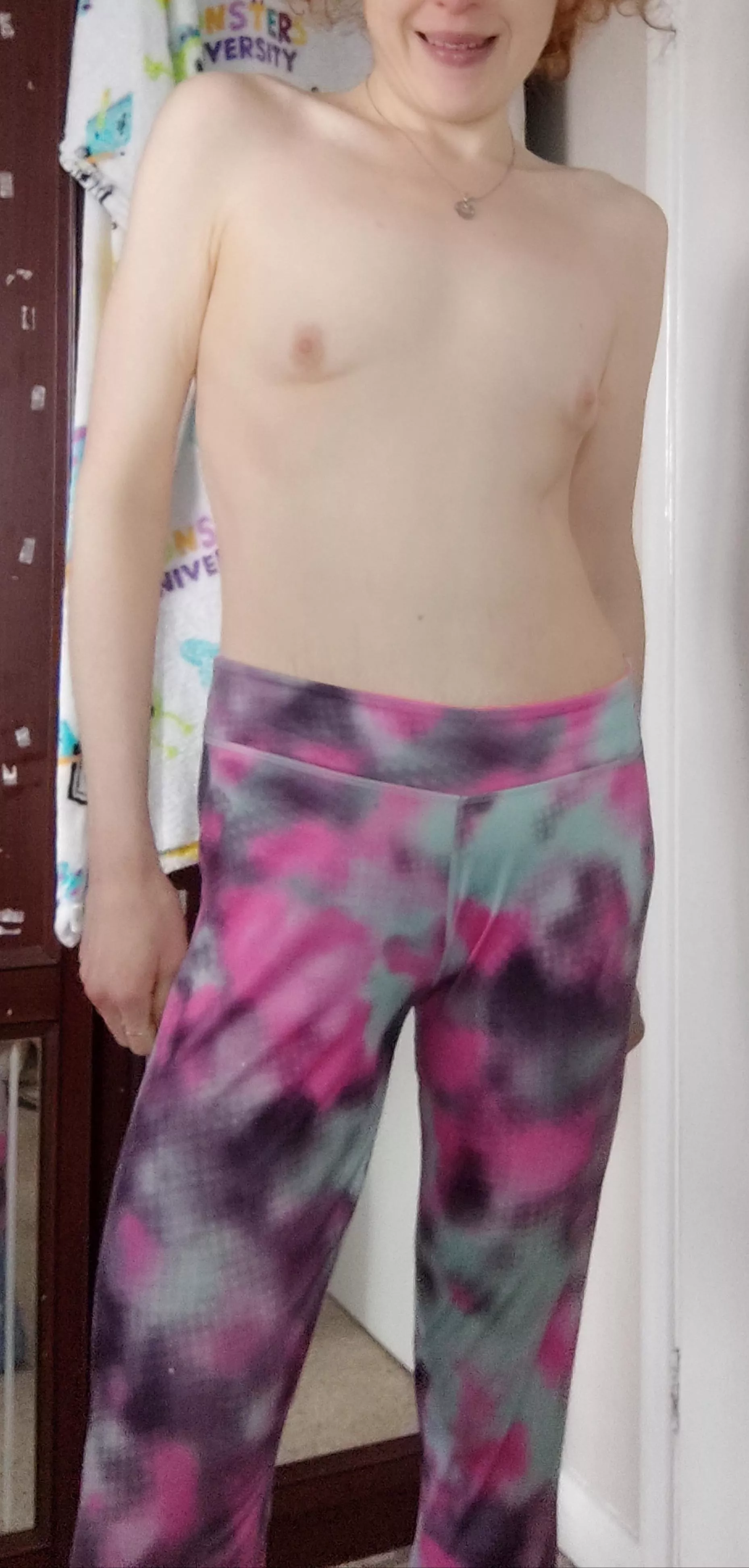 Going to the gym braless again today