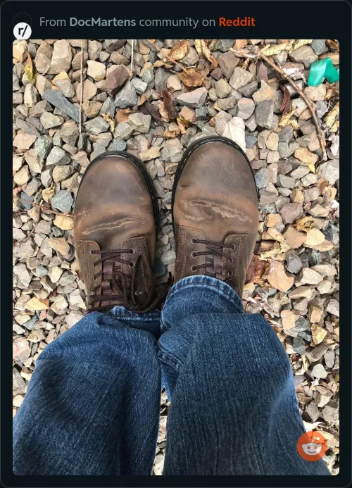 Got doc martens for work and after the second day they look like I have some dried road salt on them. What gives ? The boots have not been exposed to anything wet or salty or dirty at all. It’s like it’s coming from inside the boot , anything I shoul