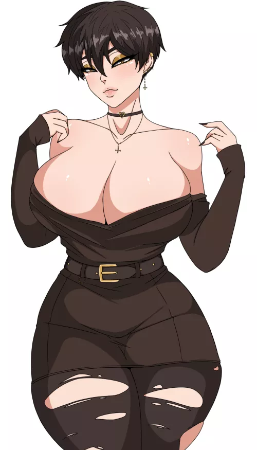 Goth MILF [Artist: DemonDog17]