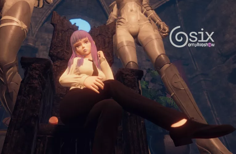 Guess who was trapped in fantasy world and became the new queen😈 https://chaturbate.com/emyliveshow