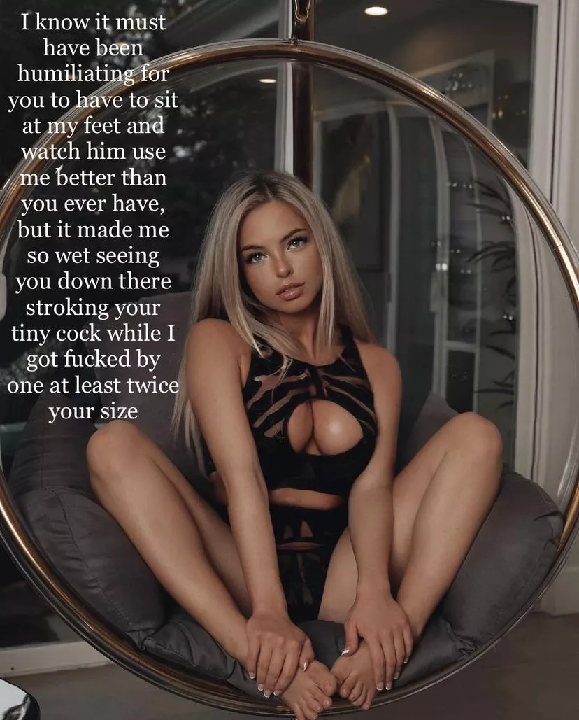 I’d be embarrassed