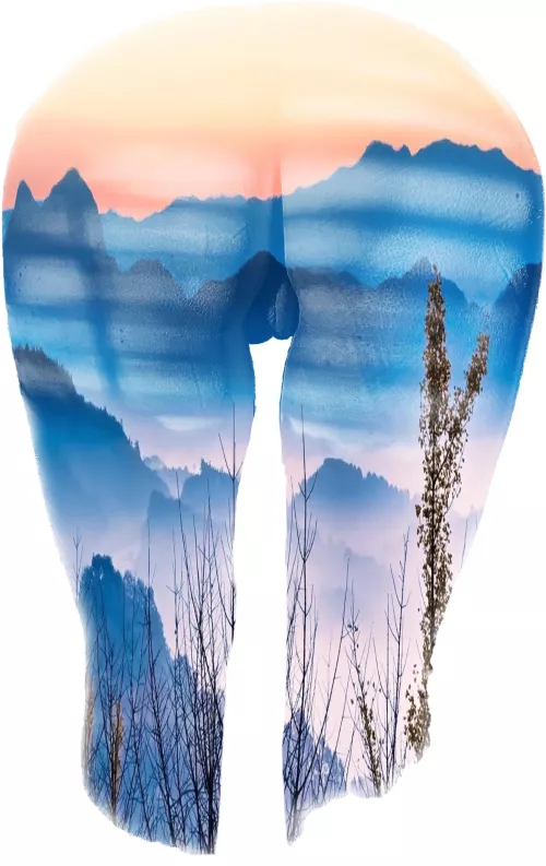 Mountain peaks, by me of me