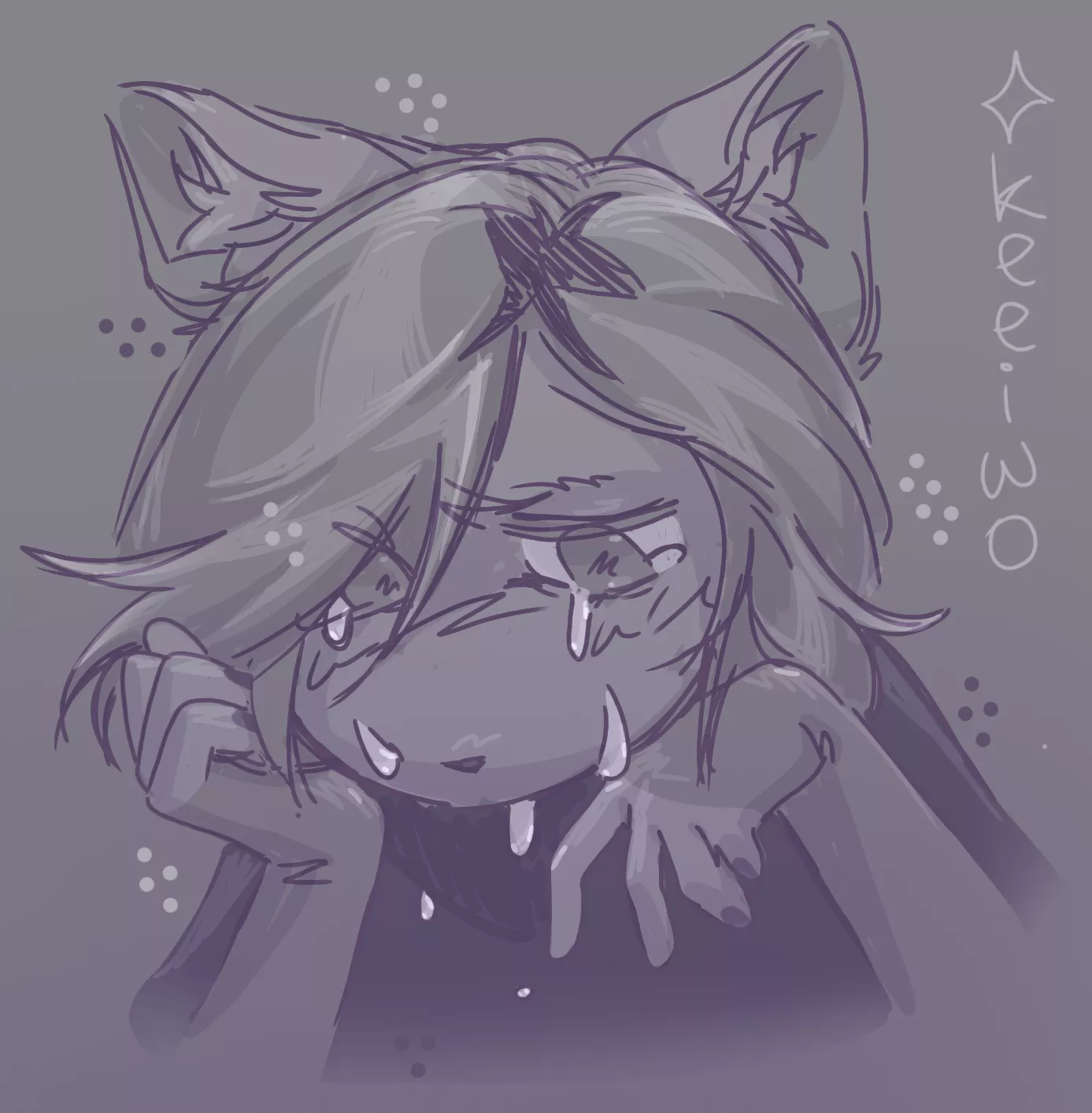 my fursona [art by me]