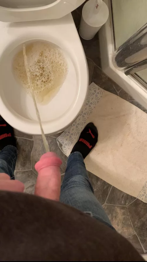 Nothing like a piss after a long day
