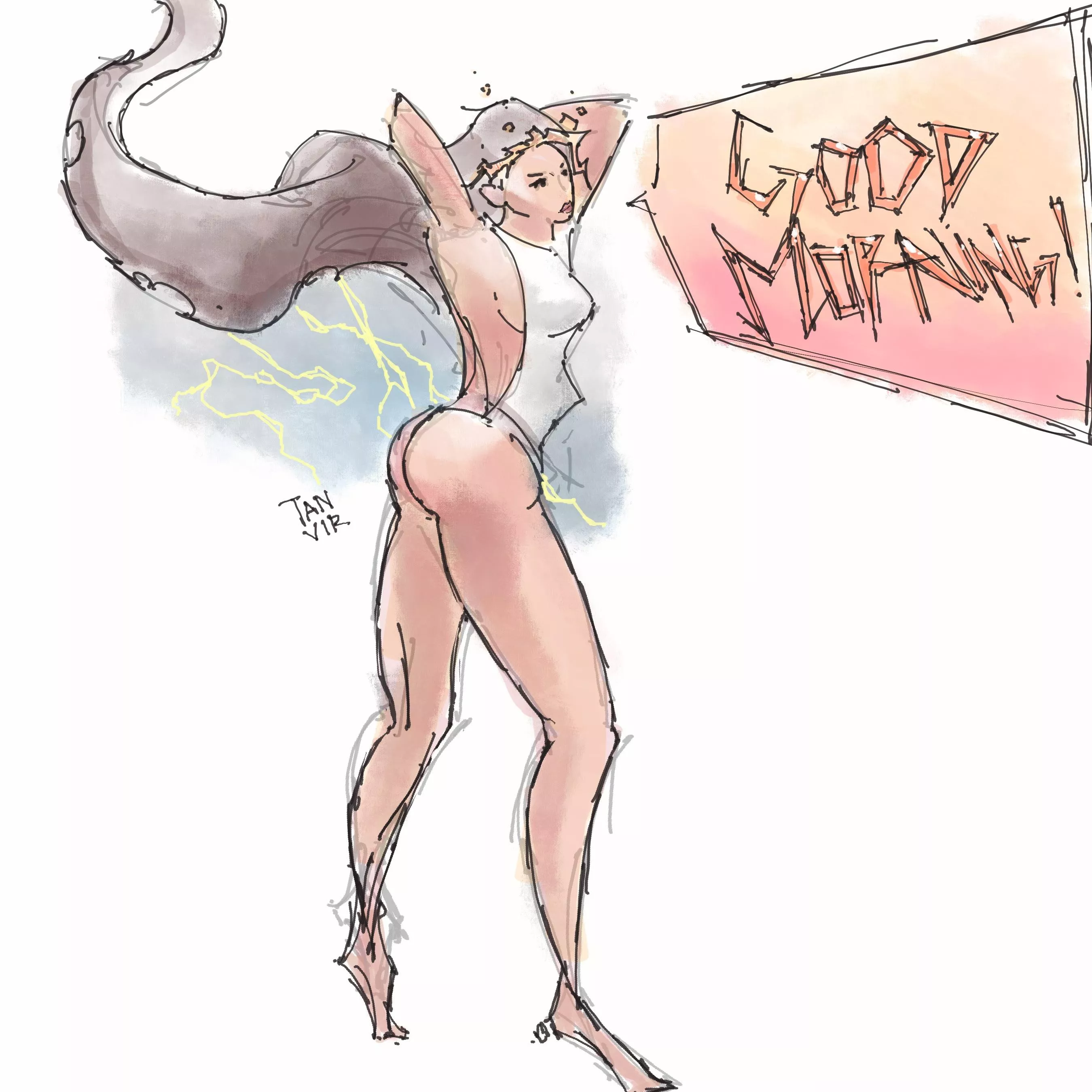 [OC] Greek Goddess inspired character