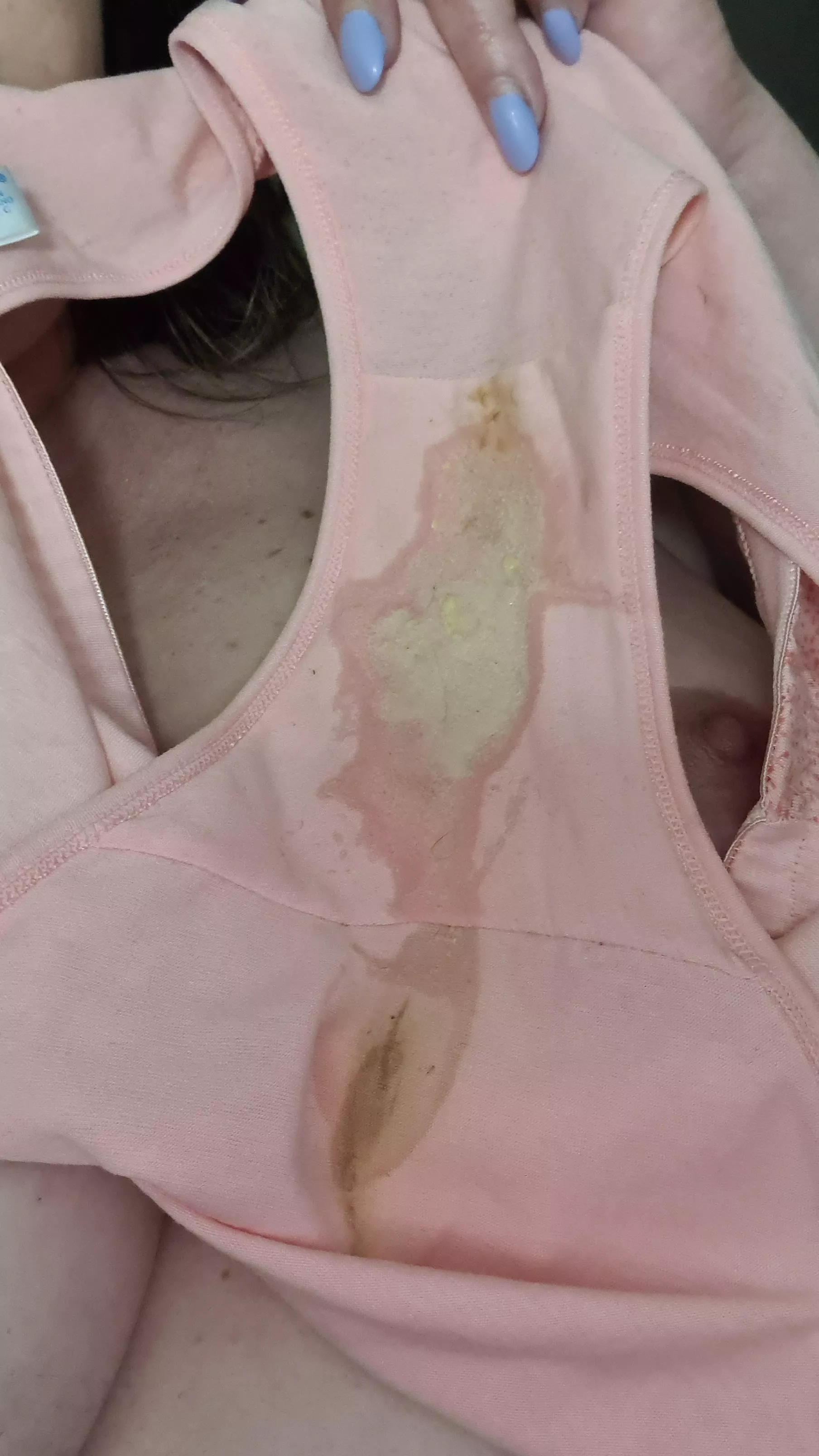 Ovulation full back panties with some light skids!