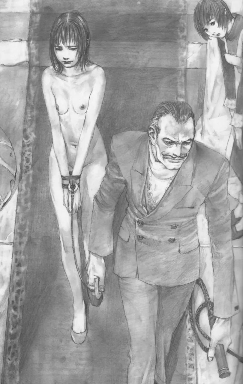 She knew it was truly all over as she was led through the grand hallways towards the wide open front doors