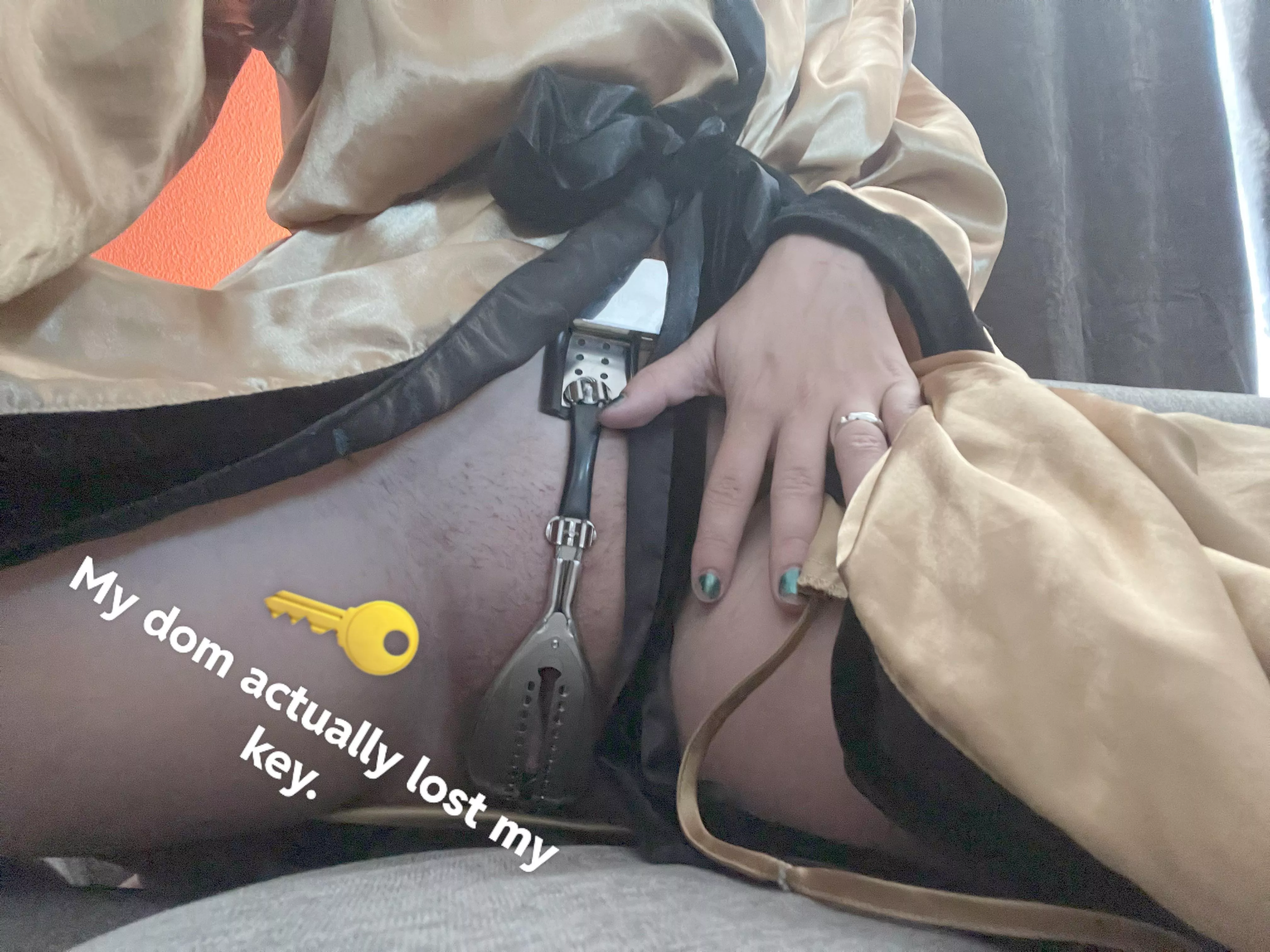 Trapped but it feels good