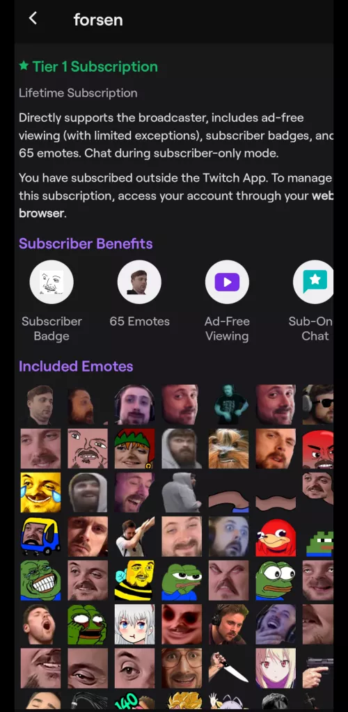 Whats a lifetime subcription?