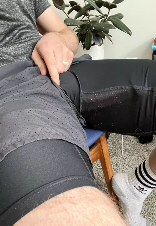 Wish you could smell this pic after the gym.