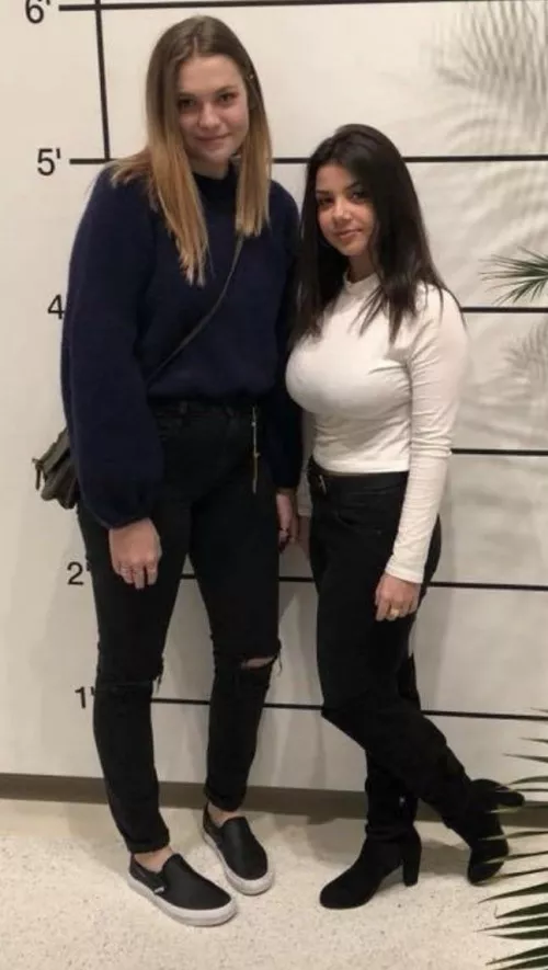 You might be taller but…..