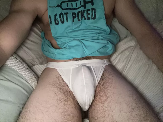 [23] Do you tuck your cock up or down in your underpants? Took me until high school to realize that not everyone tucks up…