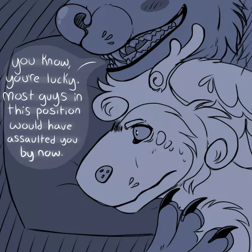 A little vent drawing, spoiled for mentions of sa