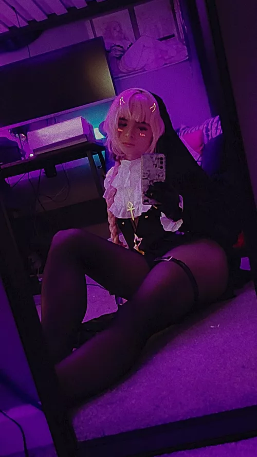 A new nun has arrived in church