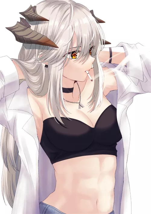 casual Saria (chiwa)[Arknights]