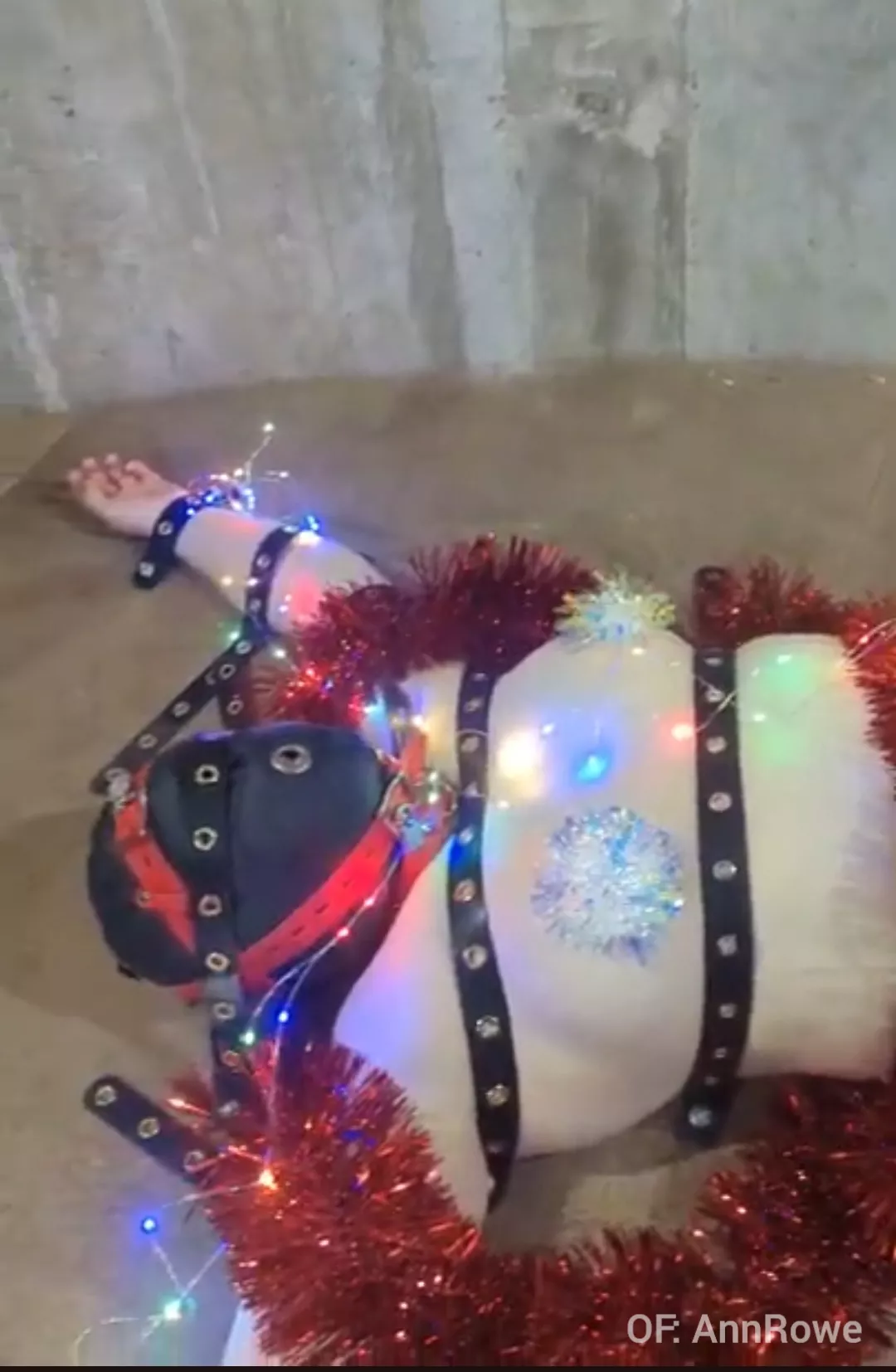 Christmas X Leather Bondage