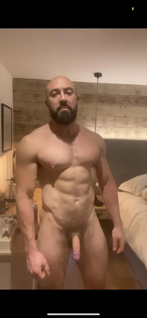 Foreskin pulled back