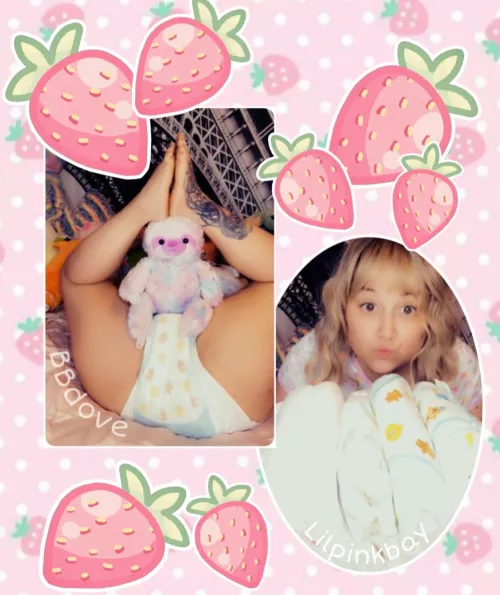 Got my dippys ready !! I’m ready for a change dada !