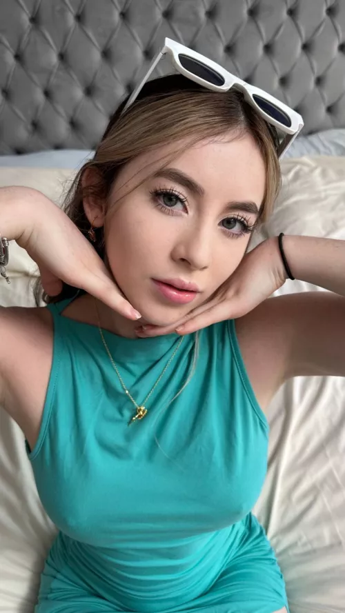 I love being sexy, but I always keep it classy and never cross the line into vulgarity. F19