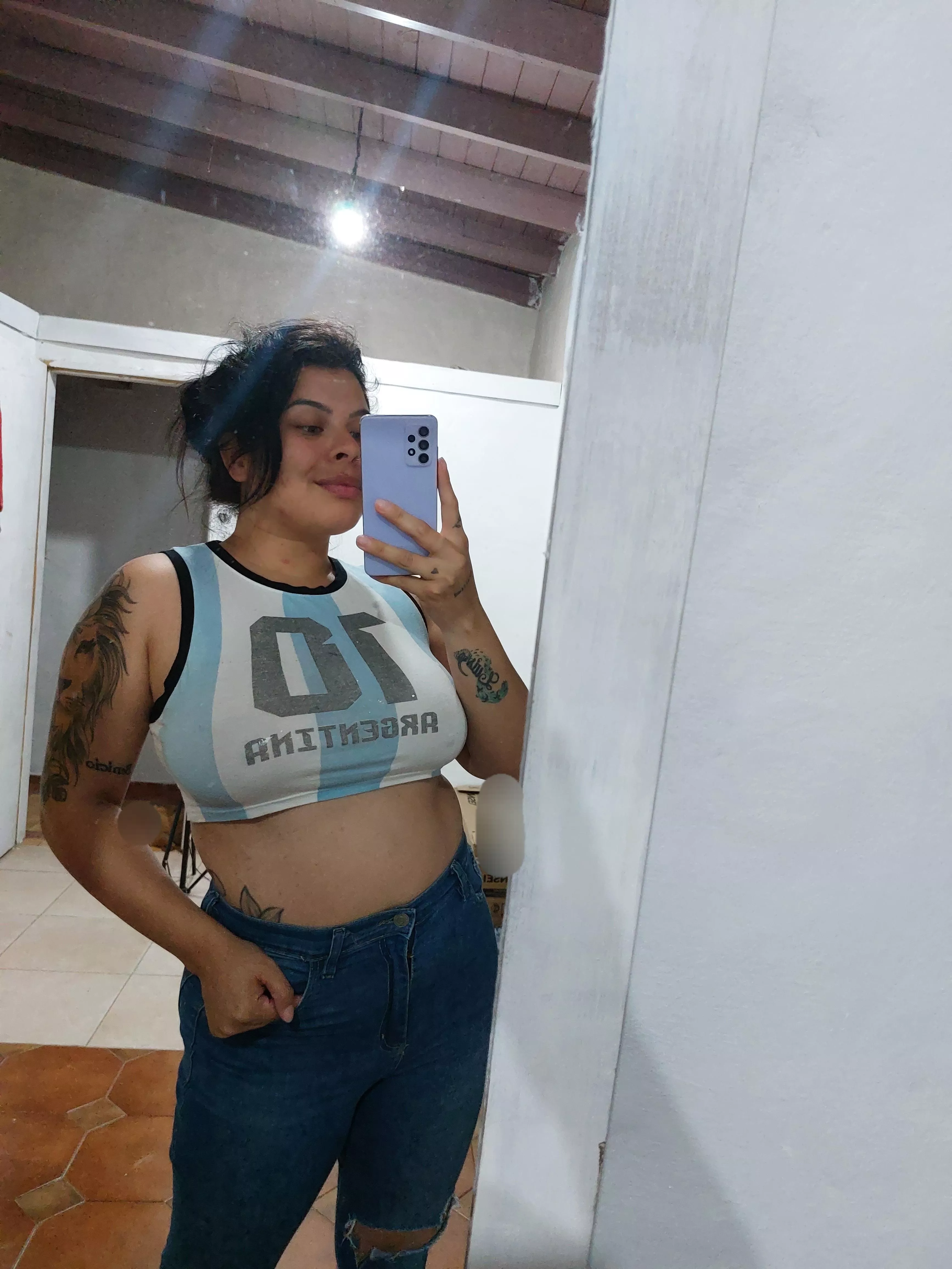 I ruined my favorite top with white paint🥺