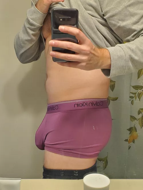 Is my bulge noticeable in these Calvin's?
