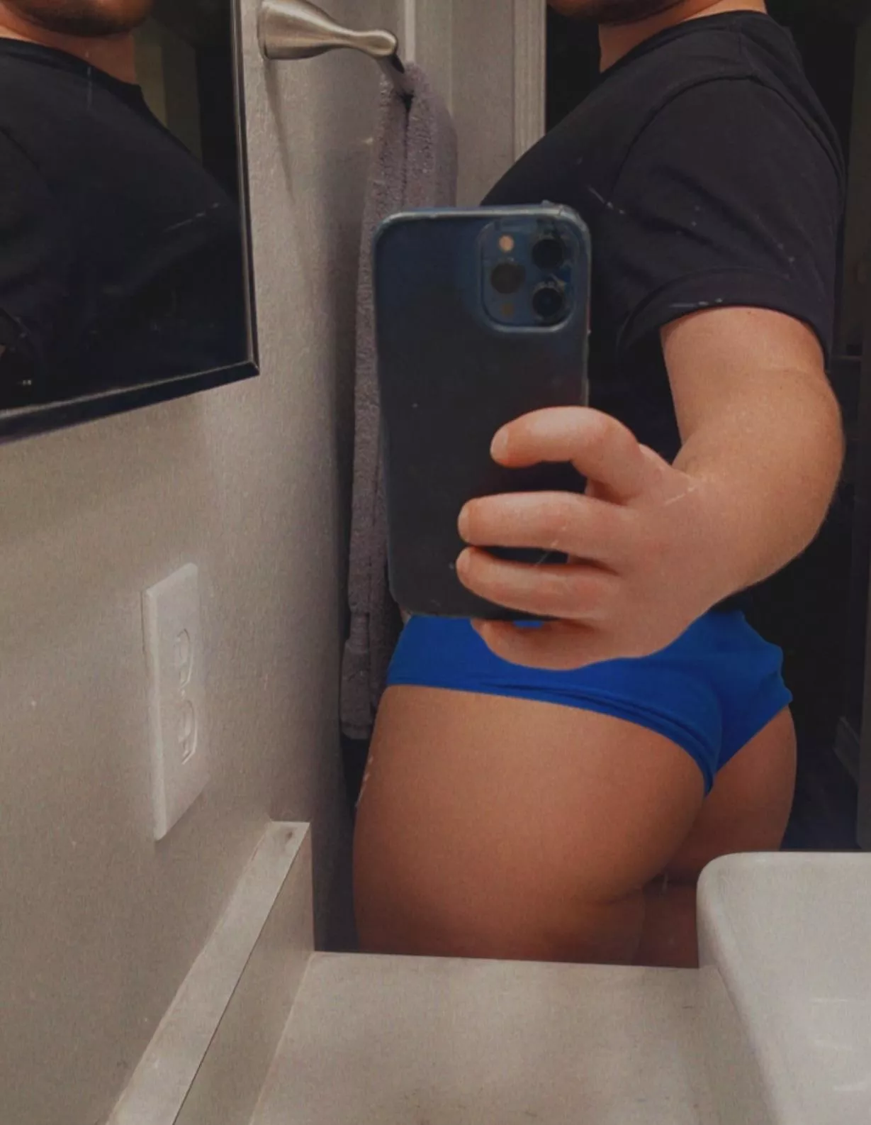 Its swallowing my undies whole