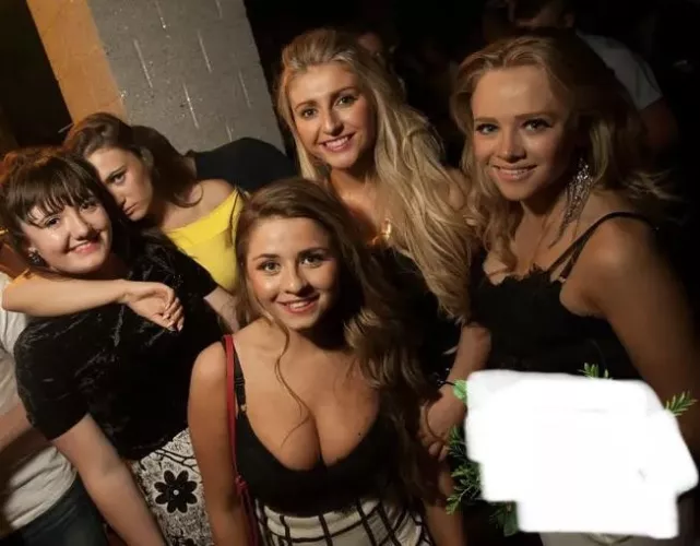 Made sure she’s at the front