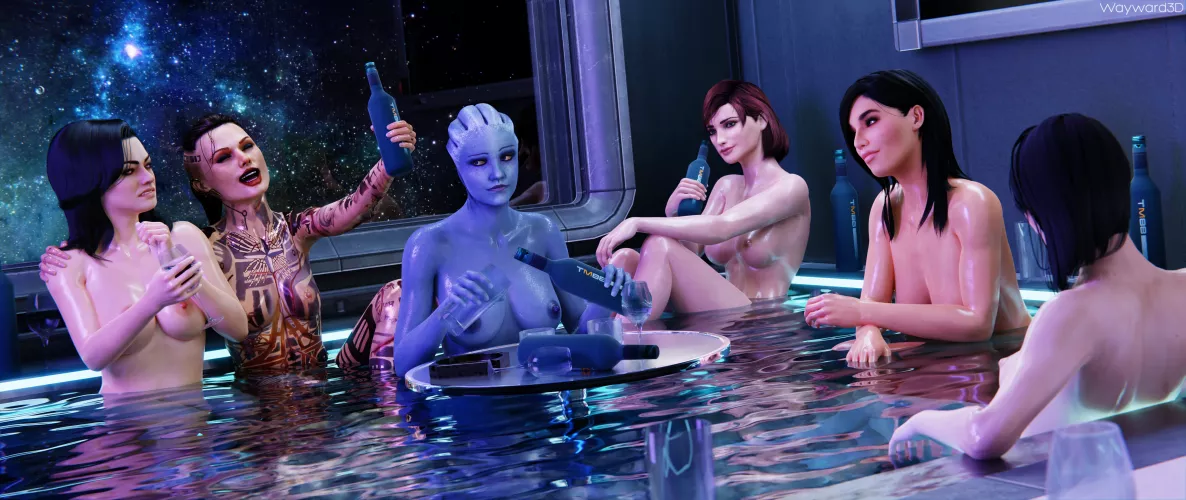 Pool party (waywardblue)