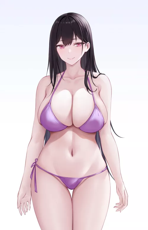 Purple bikini [Artist's Original]