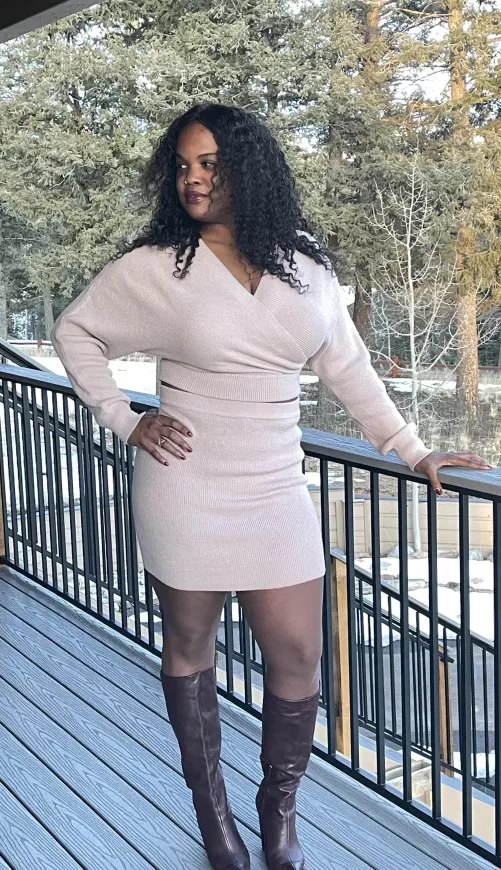 These boots were made for posing