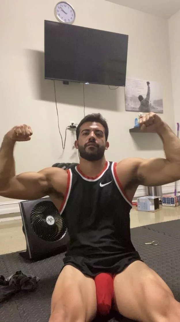 They keep looking at my bulge