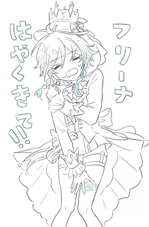 Venti with Furina's clothes