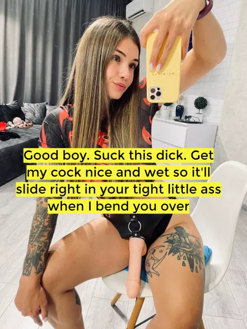 Your ass is made for me to fuck?