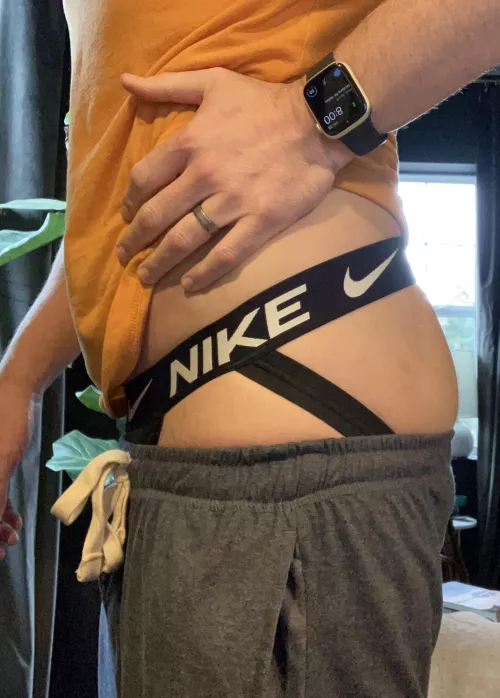(38) bought my first jockstrap, but don’t tell the wife.